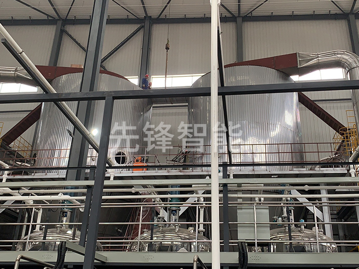 酵母提取物干燥工程之LPG-1000型離心式噴霧干燥機